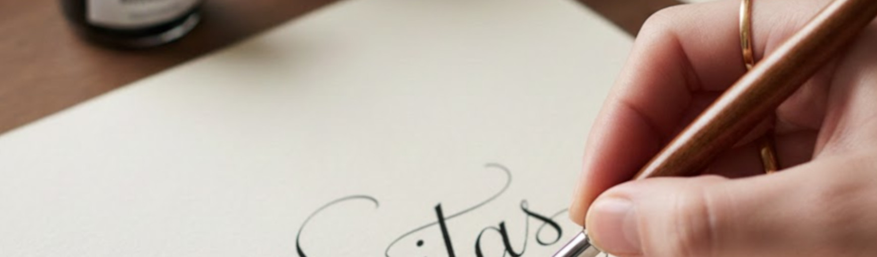 Les différents types de calligraphie